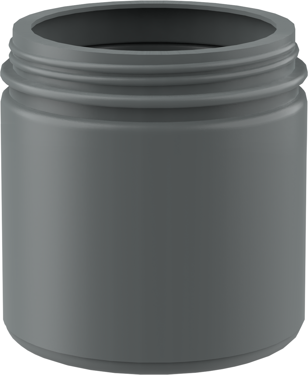 150gr Kavanoz - Mat Gri