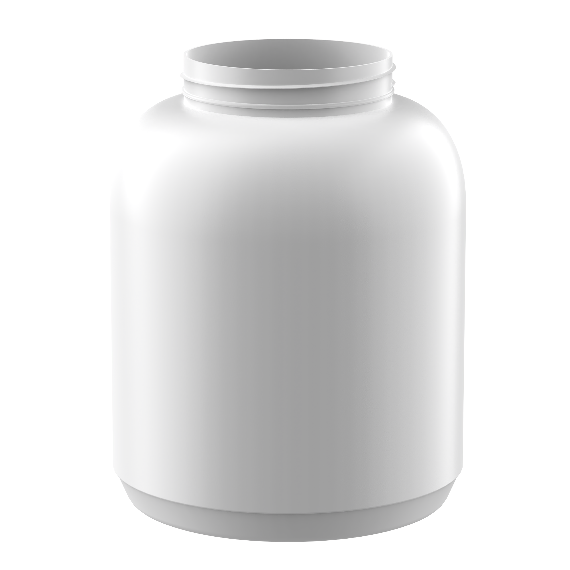6000ml Kavanoz - Beyaz