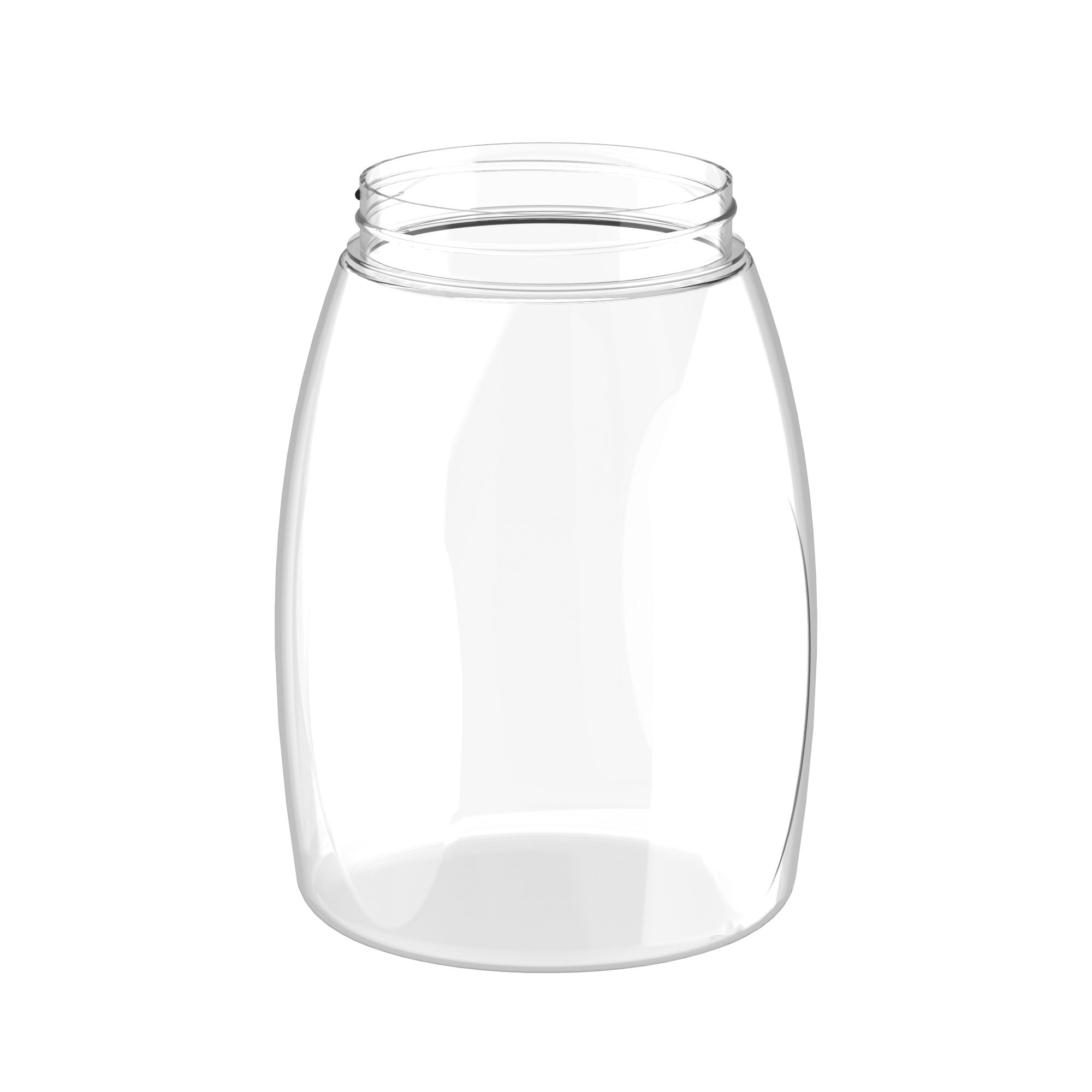 Pet 100 Agiz 1000ml - Kristal Şeffaf