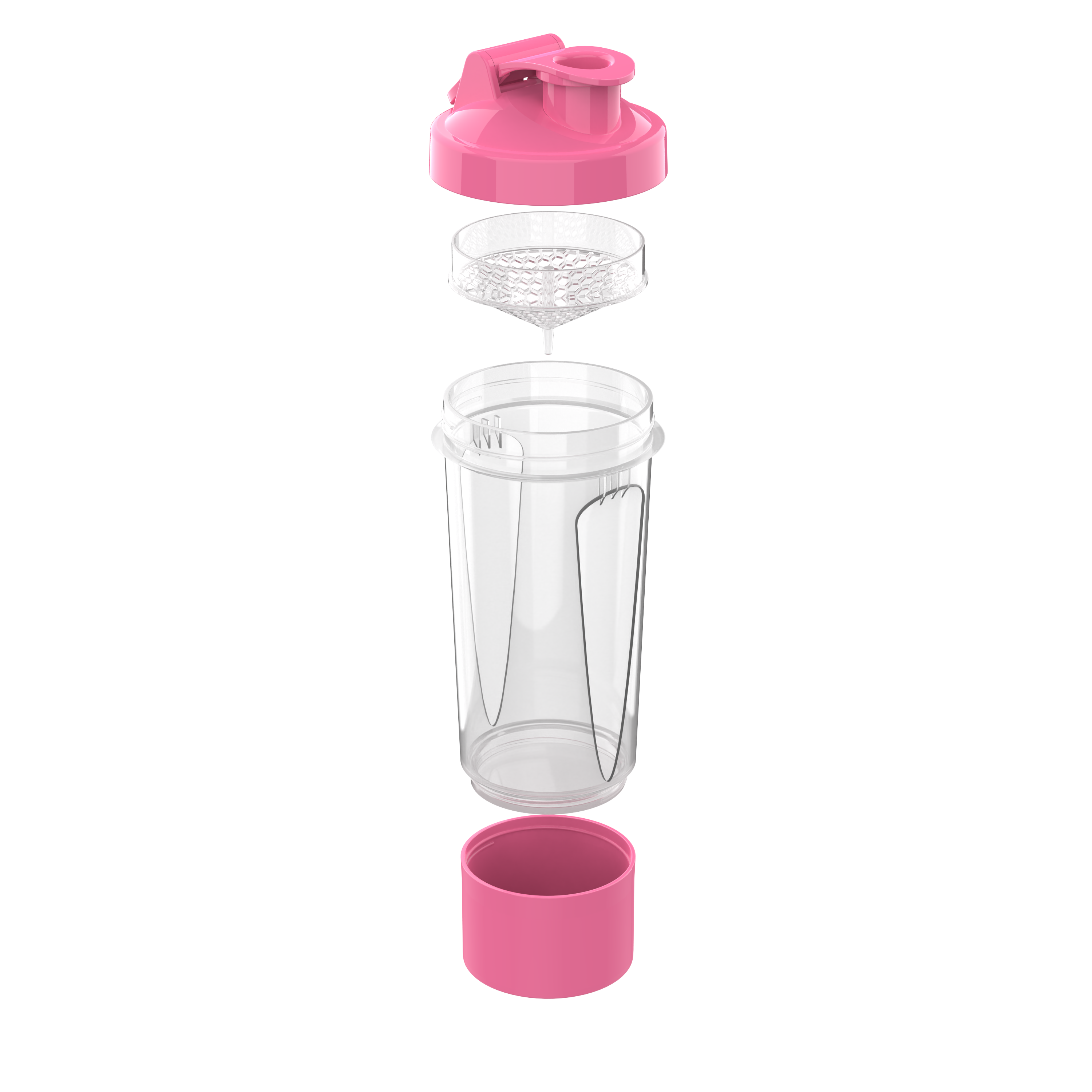Shaker Karıştırıcı 400cc Barbaris Cocuk Hazneli - Orijinal Renk
