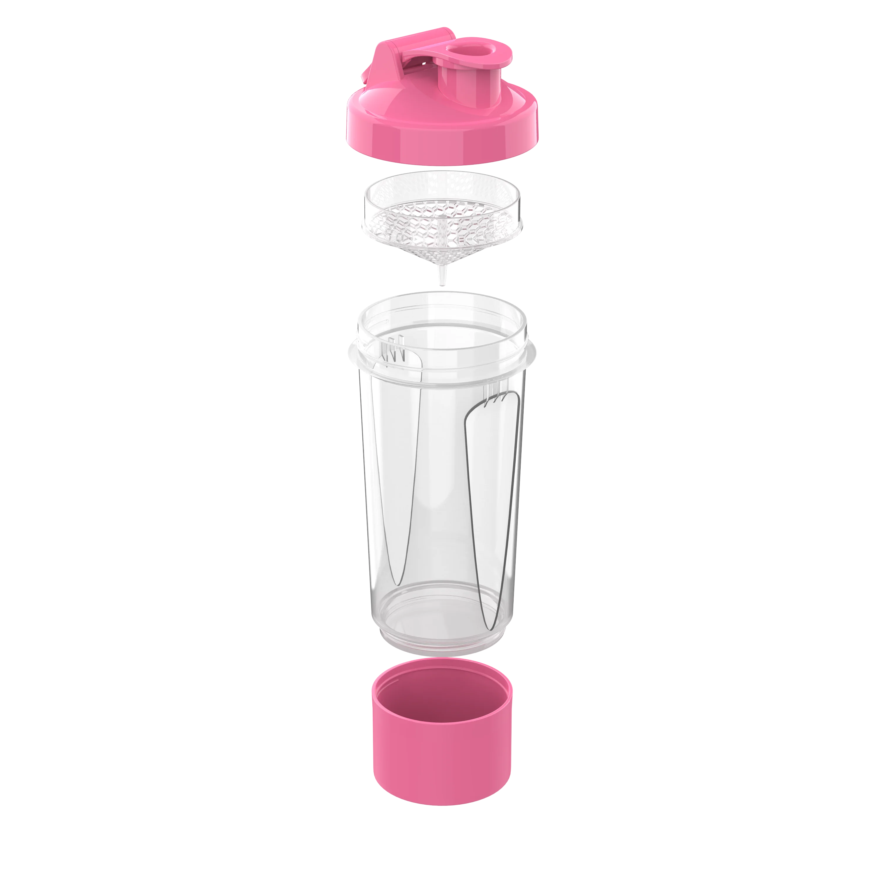 Shaker Karıştırıcı 400cc Barbaris Cocuk Hazneli - Orijinal Renk
